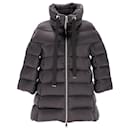Herno Quilted Down Jacket in Black Cupro