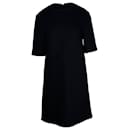 Vestido estilo camiseta Marni de lana negra
