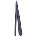 Cravate Prada en soie bleu marine