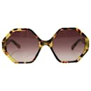 Chloe Willow CE 750 Sonnenbrillen aus gelbem Acetat - Chloé