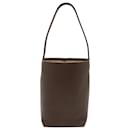 The Row Small N/S Park Tote in Brown Leather - The row