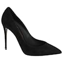Dolce & Gabbana Pointed-Toe Pumps in Black Suede