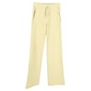 Pantalones deportivos con cordón ajustable en lana amarilla Noted de Dries Van - Dries Van Noten