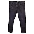 Jeans denim slim fit Tom Ford in cotone nero