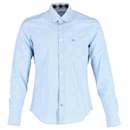 Burberry Brit Checkered Shirt in Blue Cotton