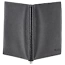 Prada Money Clip Wallet in Black Leather