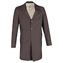 Cappotto Loro Piana Storm System in Poliestere Marrone