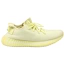 ADIDAS YEEZY BOOST 350 V2 Sneakers in Ice Yellow Cotton Knit - Autre Marque