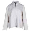 Hermès Blouson Jacket in Cream Cashmere