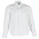 Gucci Button-Up Shirt in White Polyester
