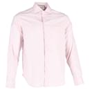 Camisa con botones Gucci en poliéster rosa