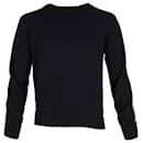 Christian Dior Sweater with Dior Oblique Inserts in Navy Blue Cotton