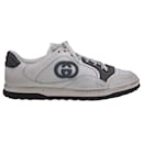 Gucci Mac80 Low-Top Sneakers in White Leather