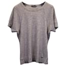 T-shirt Tom Ford in cashmere grigio