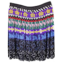 Mary Katrantzou Pleated Skirt in Multicolor Viscose