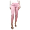 Pink cropped trousers - size UK 8 - Etro