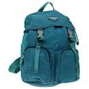 PRADA Backpack Nylon Blue Auth yk10937 - Prada