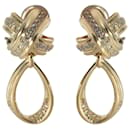 TIFFANY & CO. Boucles d'oreilles vintage en diamant Signature X en 18K or jaune 0.6 ctw - Tiffany & Co