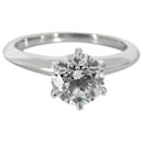 TIFFANY & CO. Bague de fiançailles diamant en platine E VS2 1.29 ctw - Tiffany & Co