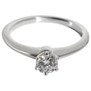 TIFFANY & CO. Anello di fidanzamento con diamante in platino H VS2 0.40 ctw - Tiffany & Co