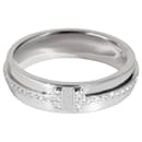TIFFANY & CO. Anel de diamante estreito Tiffany T em 18K ouro branco 0.13 ctw - Tiffany & Co