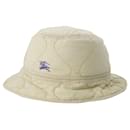 Cappello da pescatore trapuntato - Burberry - Nylon - Beige