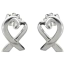 TIFFANY & CO. Paloma Picasso 14 mm Loving Heart Earrings in Sterling Silver - Tiffany & Co