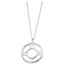 TIFFANY & CO. Atlas Pierced Open Pendant in 18K white gold - Tiffany & Co