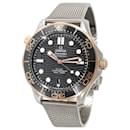 Omega Seamaster Diver 300M 210.22.42.2012 Men's Watch In 18kt Stainless Ste