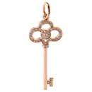 TIFFANY Y COMPAÑIA. Colgante de llave en 18k oro rosa 0.11 por cierto - Tiffany & Co