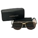 Seltene/Eingestellte Versace Aviator Sonnenbrillen