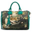 Louis Vuitton Green x Jeff Koons Masters Collection Manet Speedy 30