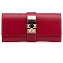 Hermes Pochette Medor Tadelakt Rouge 23 - Hermès