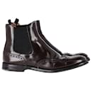 Church's Ketsby Polished Chelsea Boots in Brown Leather