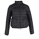 Moncler Quilted Puffer Jacket in Black Polyamide