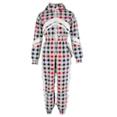 Perfect Moment Stoke Hooded Technical-Gingham Ski Suit in Multicolor Polyester - Autre Marque