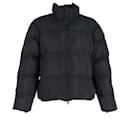 Balenciaga Quilted Puffer Jacket in Black Polyester
