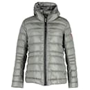 Canada Goose Cypress Hooded Puffer Jacket in Grey Polyamide