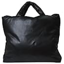 Black large puffer bag - Autre Marque