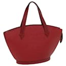 LOUIS VUITTON Epi Saint Jacques Shoulder Bag Red M52277 LV Auth 66846 - Louis Vuitton