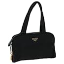 PRADA Hand Bag Nylon Black Auth bs12409 - Prada