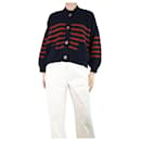 Navy striped pocket cardigan - size M/l - Autre Marque
