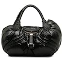 Fendi Black x Moncler Puffer Spy Handbag