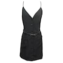 CHANEL DRESS WITH STRAP P16345V06371 Taille S 36 BLACK POLYESTER BLACK DRESS - Chanel