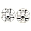Christian Dior Clip-On Earrings in Sterling Silver