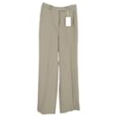 Frankie Shop Trousers in Green Silk - Autre Marque