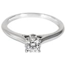 cartier 1895 Bague de fiançailles diamant en platine E VS2 0.31 ctw - Cartier