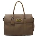 Brown Leather Bayswater Tote Bag - Mulberry