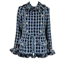 Jaqueta de tweed com botões de joia de 10 mil dólares Paris / Dallas - Chanel