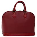 LOUIS VUITTON Epi Alma Hand Bag Castilian Red M52147 LV Auth 67195 - Louis Vuitton